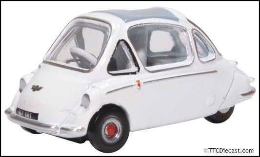 Oxford 76HE004 Heinkel Trojan Polar White - 1/76 Scale