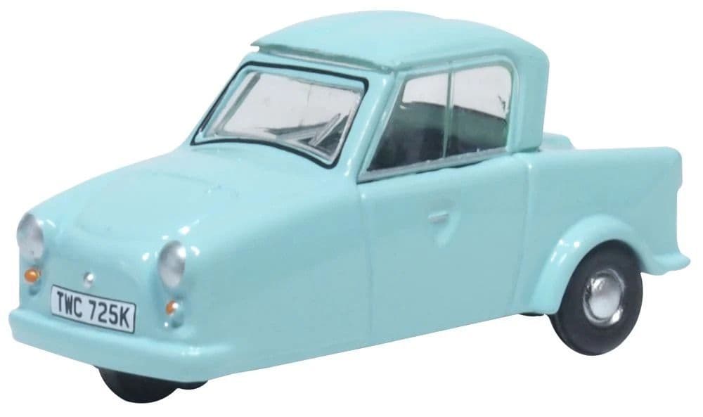 Oxford 76INV002 AC Invacar Turquoise - Pale Blue (Hubnut) 1/76 Scale