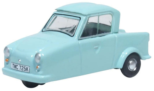 Oxford 76INV002 AC Invacar Turquoise - Pale Blue (Hubnut) 1/76 Scale