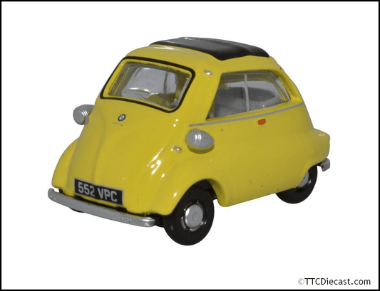Oxford 76IS004 BMW Isetta Yellow - OO Gauge