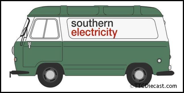 Oxford 76J4003 Austin J4 Van Southern Electricity