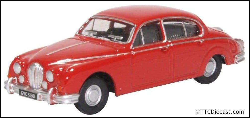Oxford 76JAG2007 Jaguar MkII Carmen Red