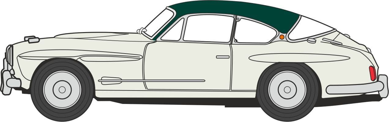 Oxford 76JEN006 Jensen 541R OEW/Connaught Green 1/76 Scale