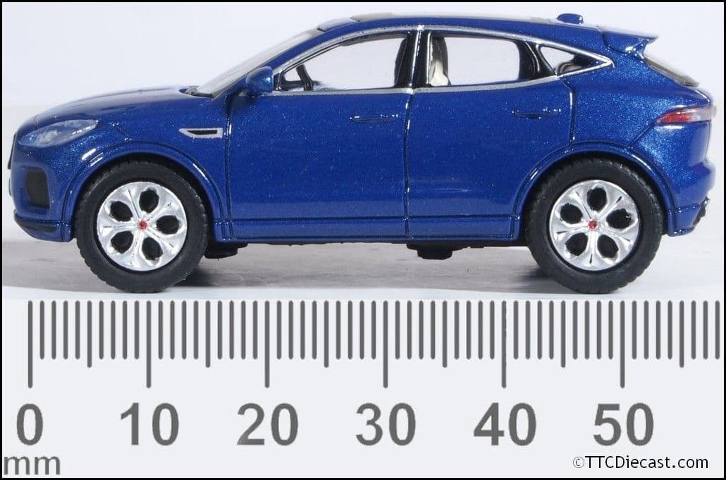 Oxford 76JEP001 Jaguar E Pace Caesium Blue, OO Gauge