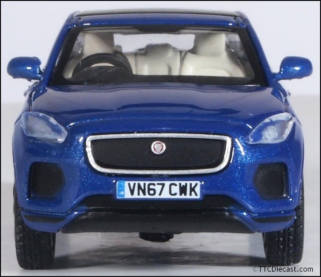 Oxford 76JEP001 Jaguar E Pace Caesium Blue, OO Gauge