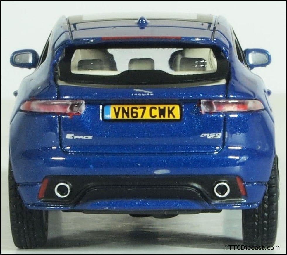 Oxford 76JEP001 Jaguar E Pace Caesium Blue, OO Gauge