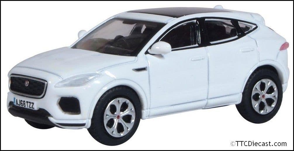 Oxford 76JEP002 Jaguar E Pace Fuji White 1:76 Scale