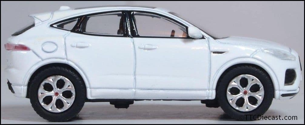Oxford 76JEP002 Jaguar E Pace Fuji White 1:76 Scale