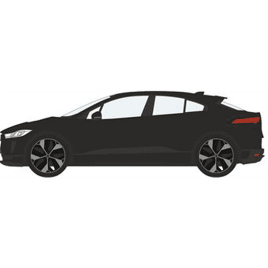 Oxford 76JIP002 Jaguar I Pace Narvik Black, OO Gauge