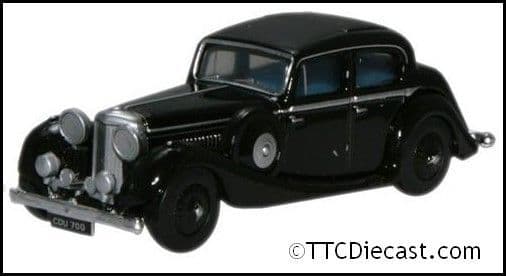 Oxford 76JSS002 Jaguar SS 2.5 Saloon - Black
