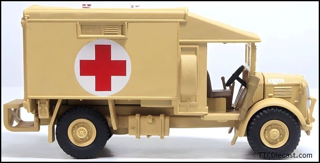 Oxford 76K2001 Austin K2 Ambulane RASC Katy Western Desert 1/76 Scale