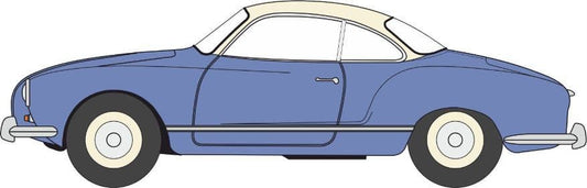 Oxford 76KG003 VW Karmann Ghia Lavender/Pearl White - 1/76 Scale