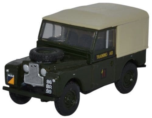 Oxford 76LAN188022 Land Rover Series 1 88 Canvas 6th Training