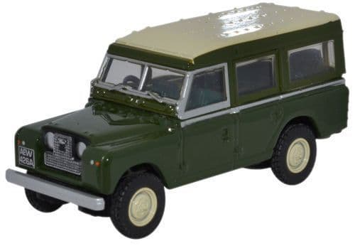 Oxford 76LAN2002 Land Rover Series II Station Wagon - Green
