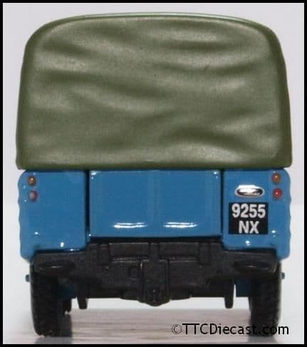 Oxford 76LAN2020 Land Rover Series 2 LWB Canvas Bluebird Land Speed Record