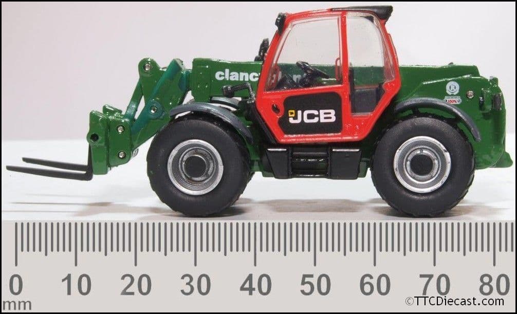Oxford 76LDL002 JCB Loadall Clancy Plant - OO Gauge