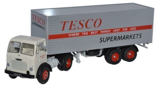 Oxford 76LO001 Leyland Octopus Box Trailer Tesco