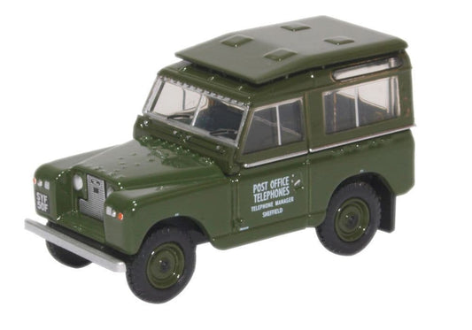 Oxford 76LR2S003 Land Rover S2 SWB HT Post Office Telephone