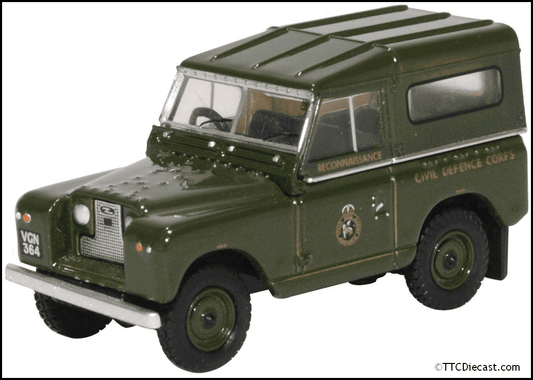 Oxford 76LR2S005 Land Rover Series II SWB Hard Back Civil D*LAST FEW*