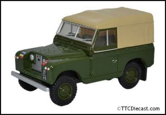 Oxford 76LR2S006 Land Rover Series II SWB Canvas REME