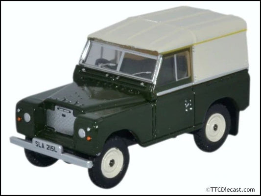 Oxford 76LR3S005 Land Rover Series III SWB Hard Top Bronze Green 1/76 Scale