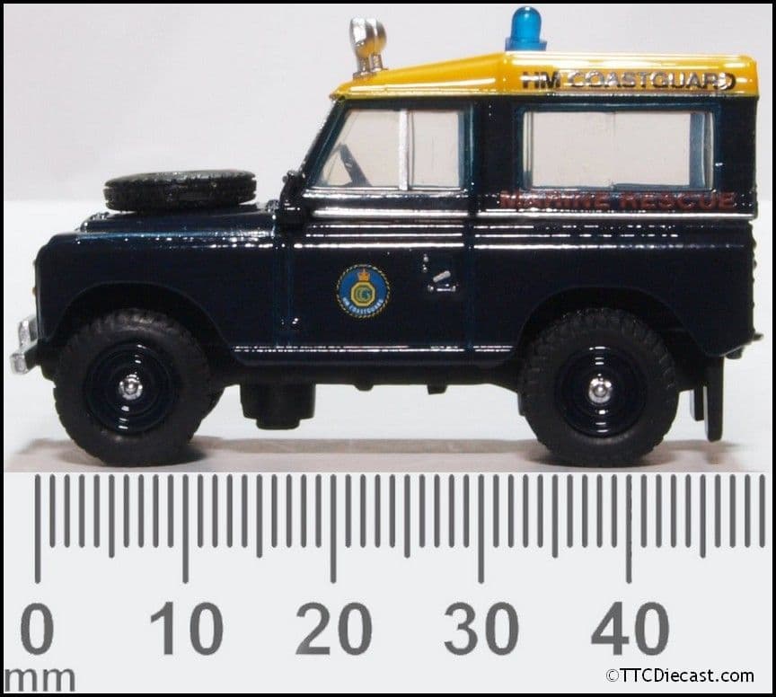 Oxford 76LR3S007 Land Rover Series 3 SWB Station Wagon HM Coastguard
