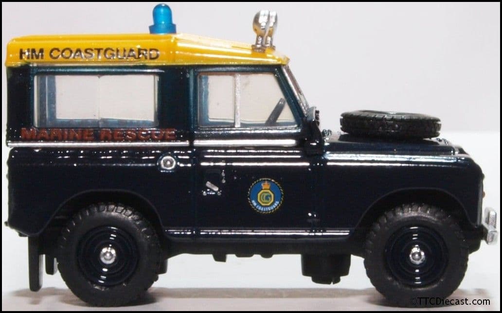 Oxford 76LR3S007 Land Rover Series 3 SWB Station Wagon HM Coastguard