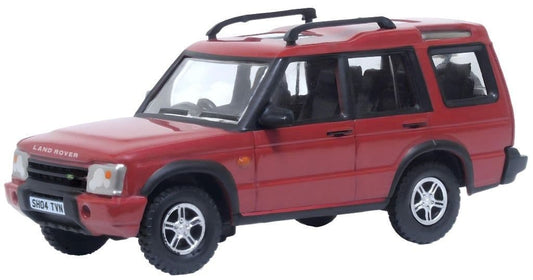 Oxford 76LRD2003 Land Rover Discovery 2 Alveston Red 1/76 Scale
