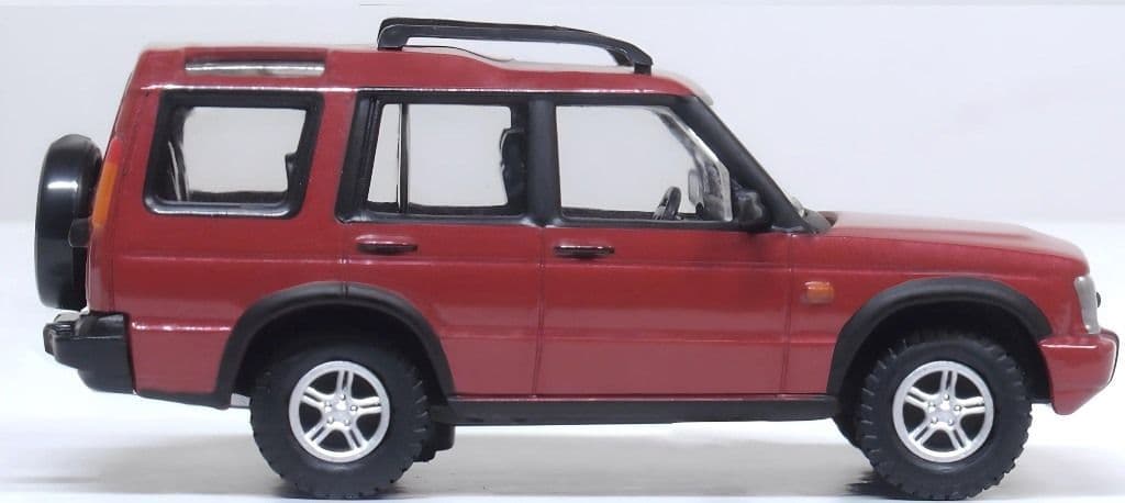 Oxford 76LRD2003 Land Rover Discovery 2 Alveston Red 1/76 Scale