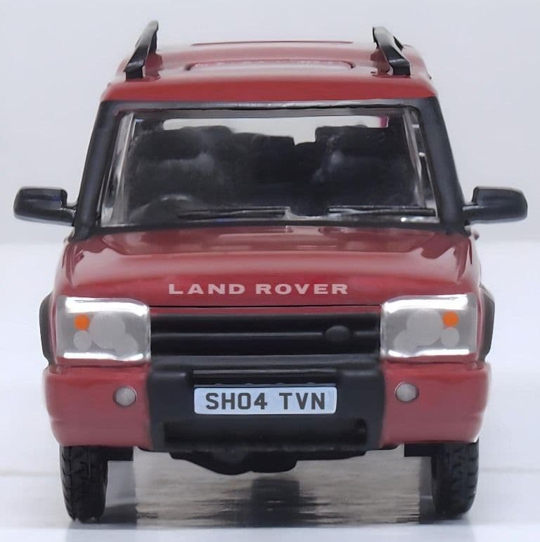 Oxford 76LRD2003 Land Rover Discovery 2 Alveston Red 1/76 Scale