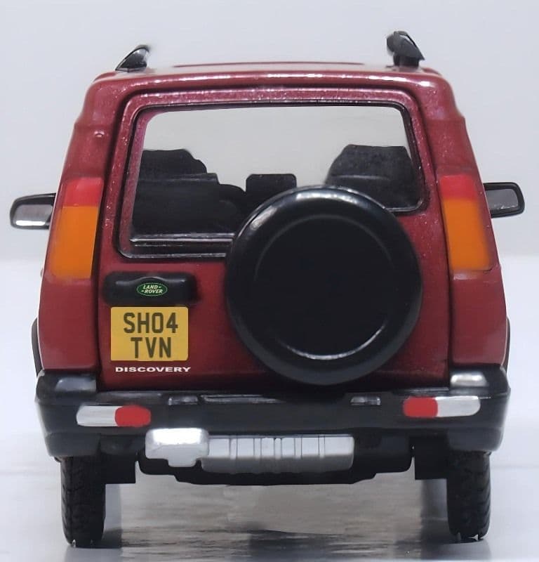 Oxford 76LRD2003 Land Rover Discovery 2 Alveston Red 1/76 Scale
