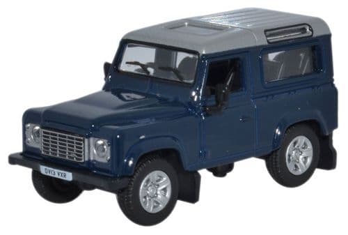 Oxford 76LRDF002 Land Rover Defender 2013 - Tamar Blue