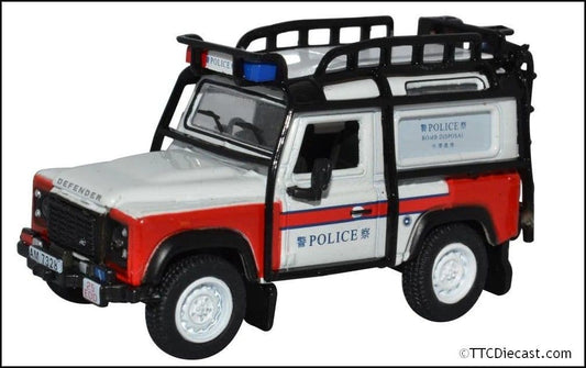 Oxford 76LRDF011 Land Rover Defender 90 Station Wagon Hong