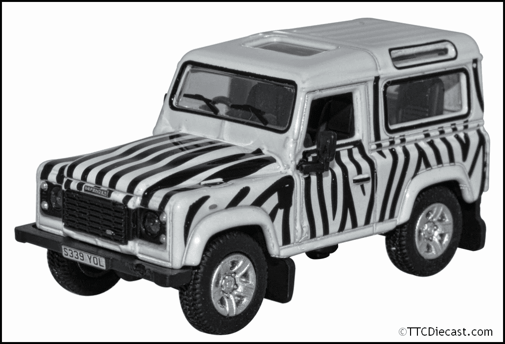 Oxford 76LRDF013 Land Rover Defender 90 Safari, OO Gauge