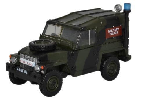 Oxford 76LRL002 Land Rover 1/2 Ton L/weight Military Polic