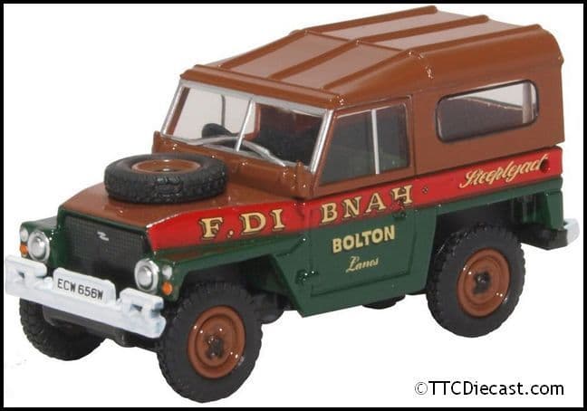Oxford 76LRL006 Land Rover Lightweight Hardtop Fred Dibnah