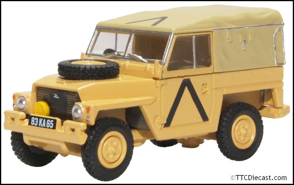 Oxford 76LRL008 Land Rover Lightweight Gulf War - OO Gauge