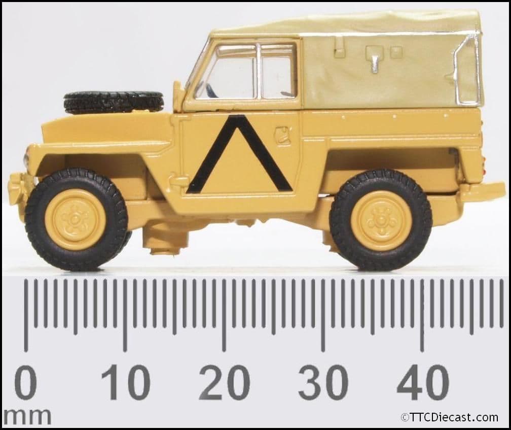 Oxford 76LRL008 Land Rover Lightweight Gulf War - OO Gauge