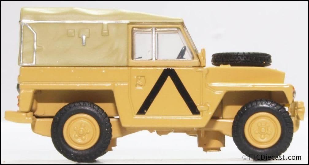 Oxford 76LRL008 Land Rover Lightweight Gulf War - OO Gauge