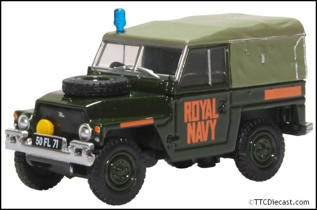 Oxford 76LRL009 Royal Navy Land Rover Lightweight