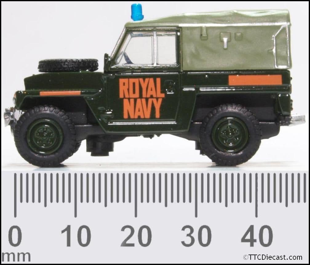 Oxford 76LRL009 Royal Navy Land Rover Lightweight