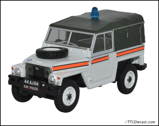 Oxford 76LRL010 Land Rover Lightweight RAF Police Akrotiri, OO Gauge