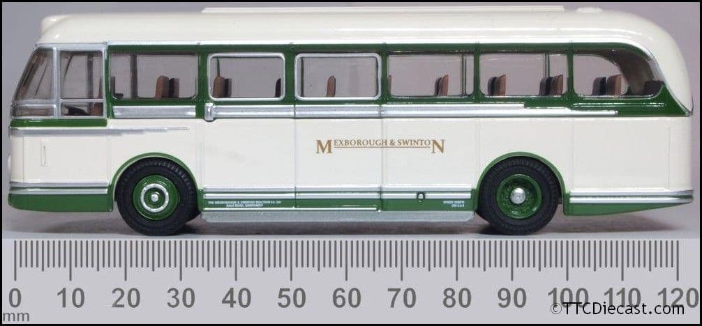 Oxford 76LRT010 Leyland Royal Tiger Mexborough + Swinton, OO Gauge