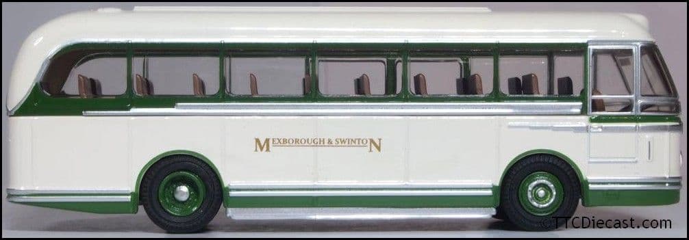 Oxford 76LRT010 Leyland Royal Tiger Mexborough + Swinton, OO Gauge