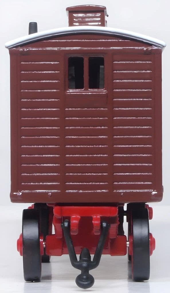 Oxford 76LW005 Living Wagon Brown 1/76 Scale