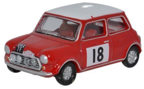 Oxford 76MCS001 Mini Cooper S MKII 1968 Monte Carlo Rally