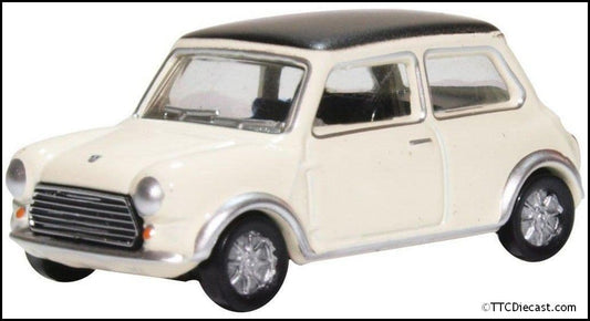 Oxford 76MCS004 Mini Cooper S MkII Snowberry White/Black