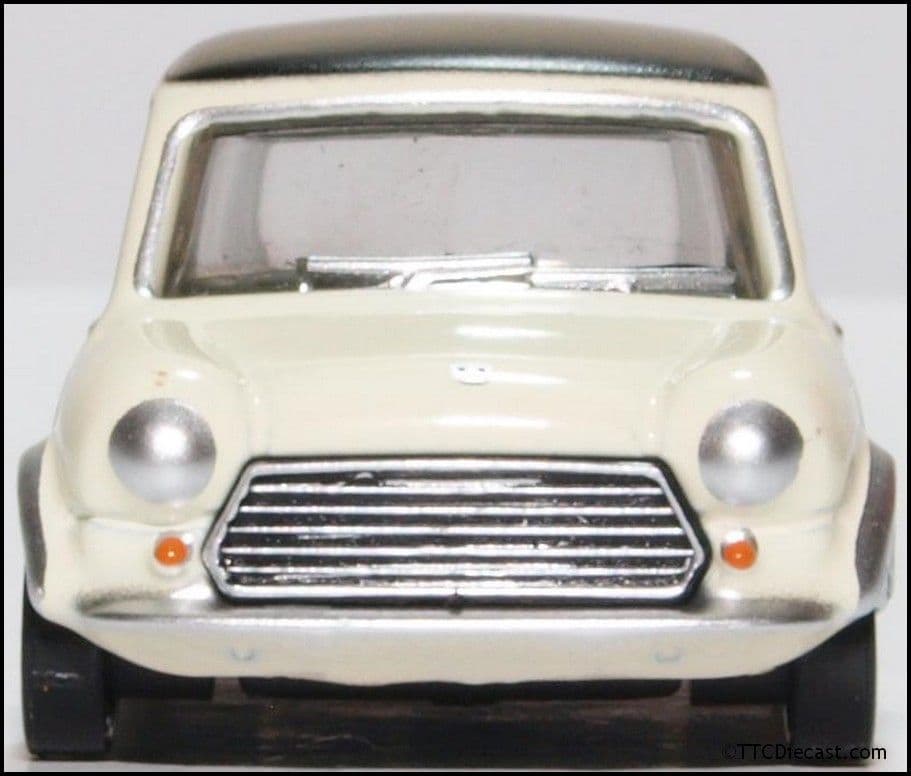Oxford 76MCS004 Mini Cooper S MkII Snowberry White/Black