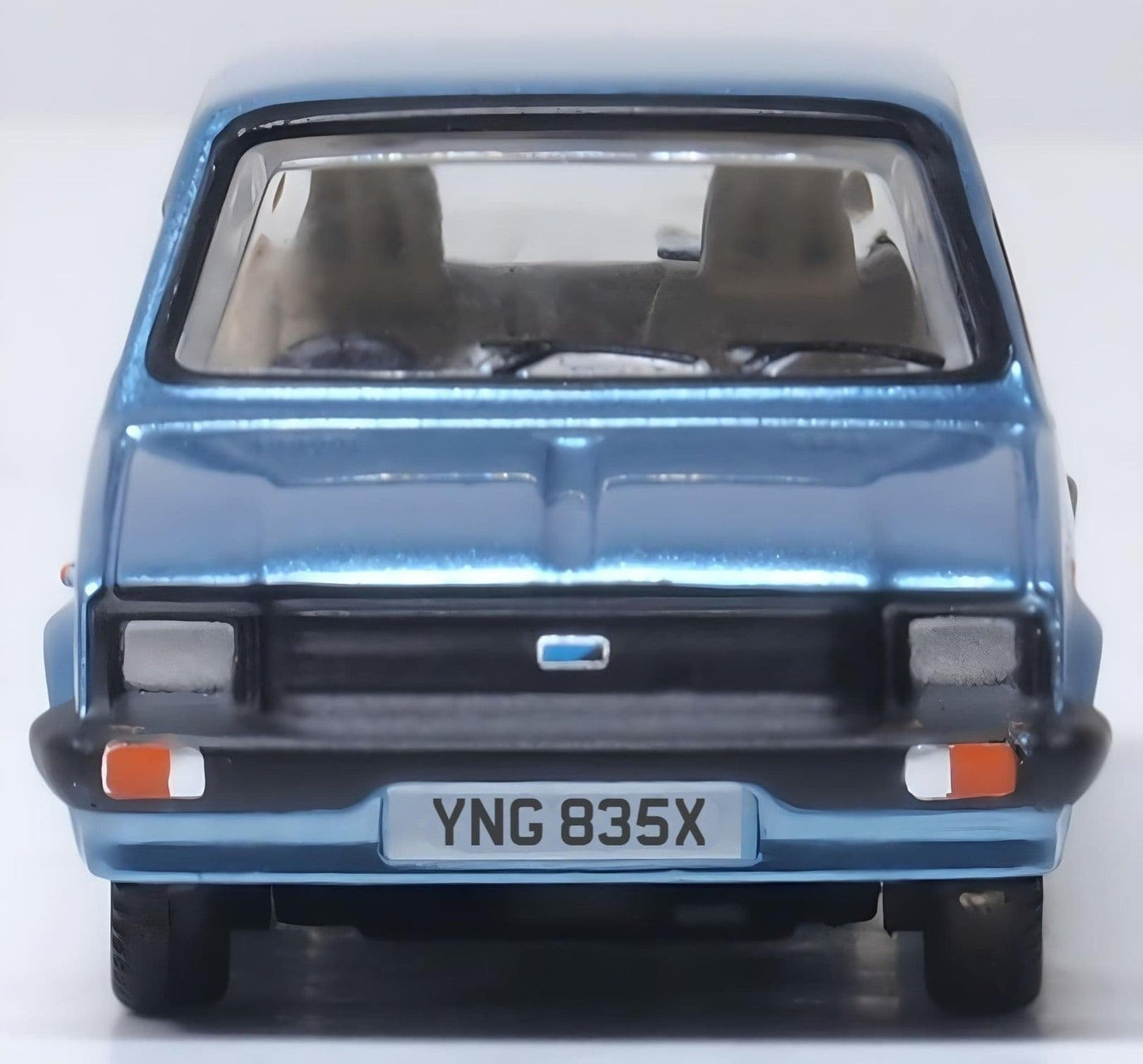 Oxford 76MET002 Austin Mini Metro Denim Blue Metallic 1/76 Scale