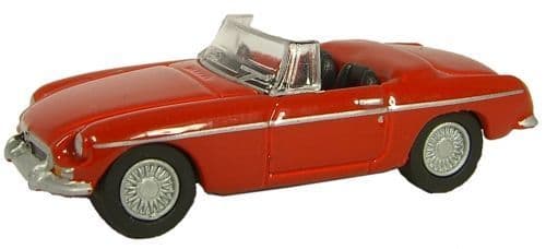 Oxford 76MGB001 MGB - Tartan Red
